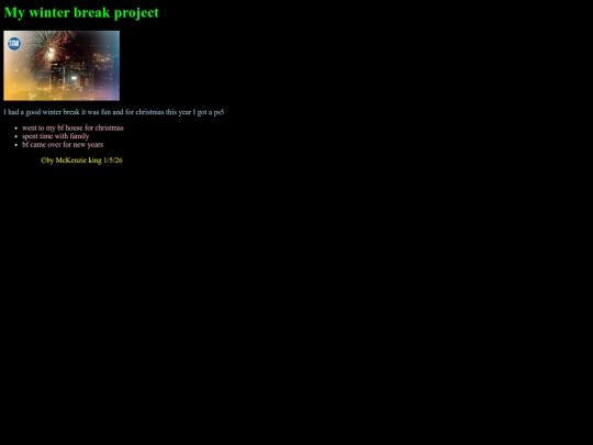 break screenshot