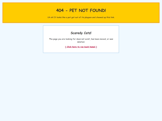 not_found screenshot