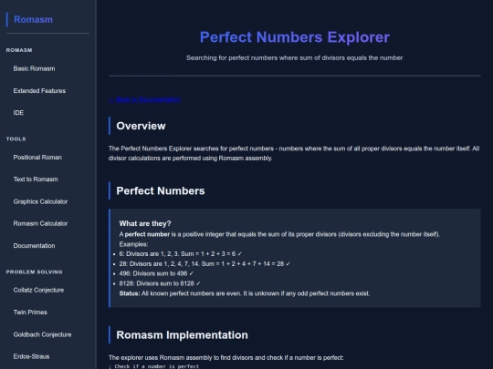 docs/pages/explorer-perfect-numbers screenshot