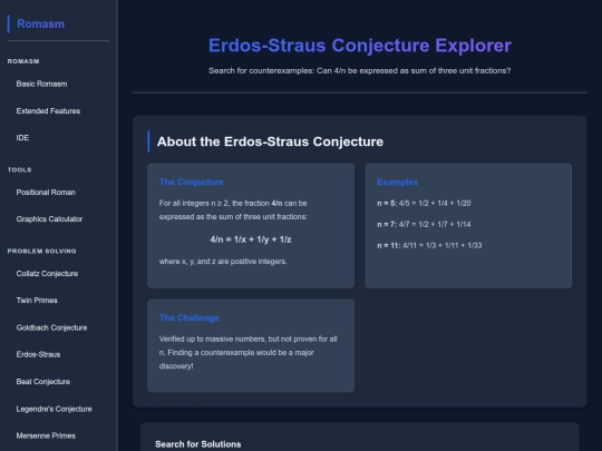 erdos-straus screenshot