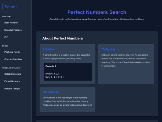 perfect-numbers screenshot