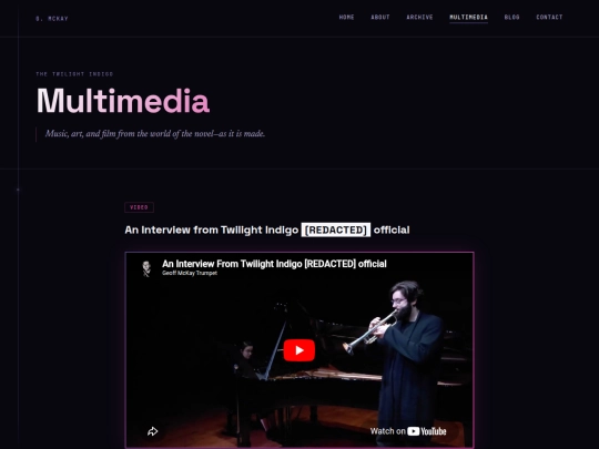 multimedia screenshot