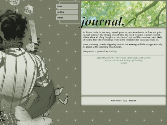 journal screenshot