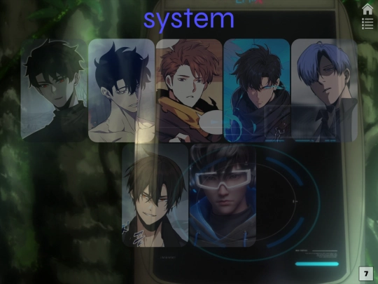 system screenshot