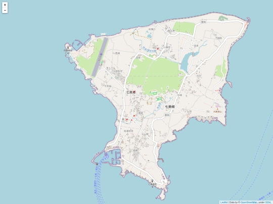 traffic/tw_accident_澎湖縣七美鄉_map screenshot