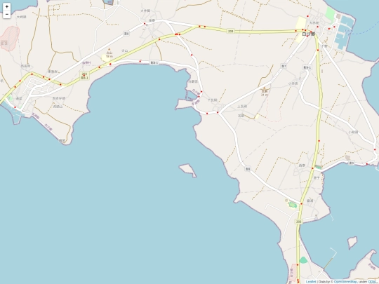 traffic/tw_accident_澎湖縣白沙鄉_map screenshot
