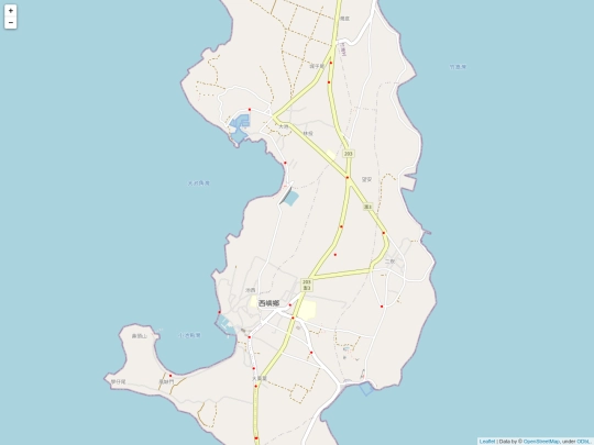 traffic/tw_accident_澎湖縣西嶼鄉_map screenshot