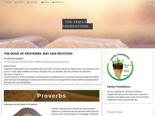 proverbs screenshot