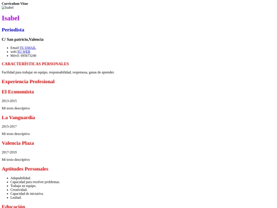 pag/CURRICULUM screenshot