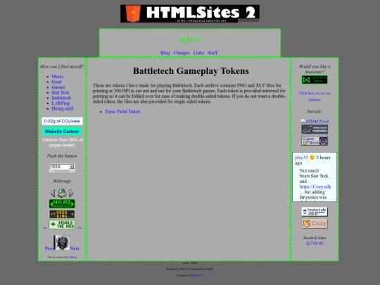 battletech/GameplayTokens screenshot