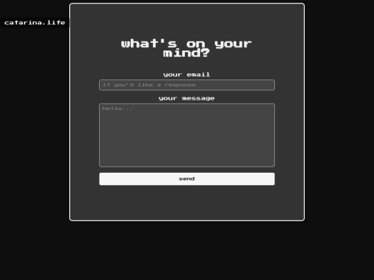 contact screenshot
