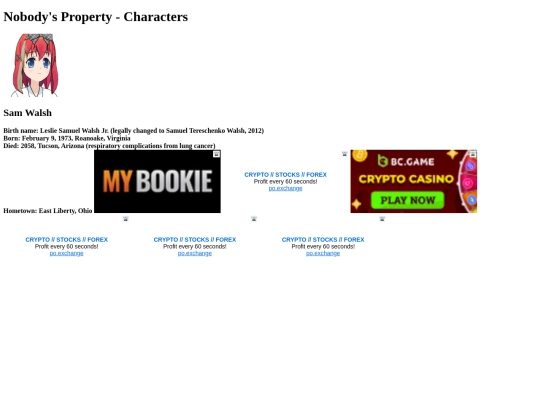 characters/samwalsh screenshot