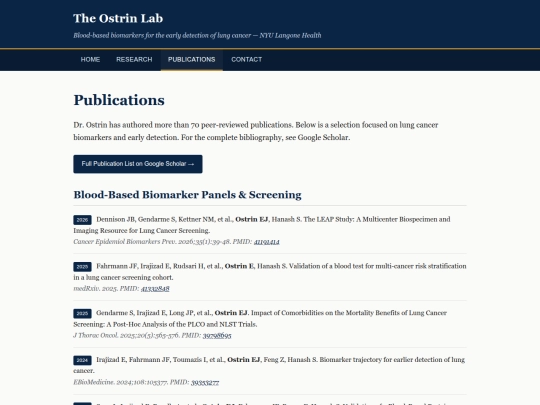 publications screenshot