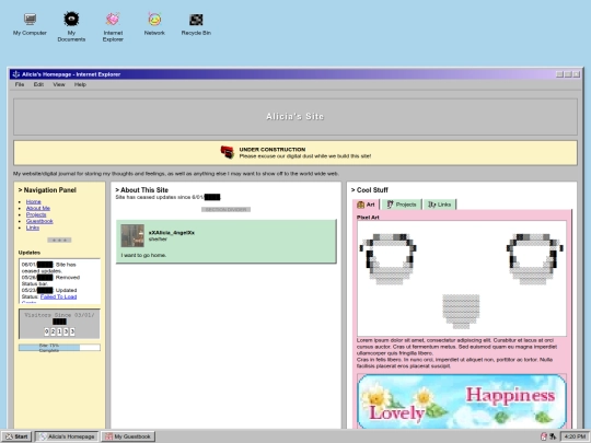 alicia screenshot