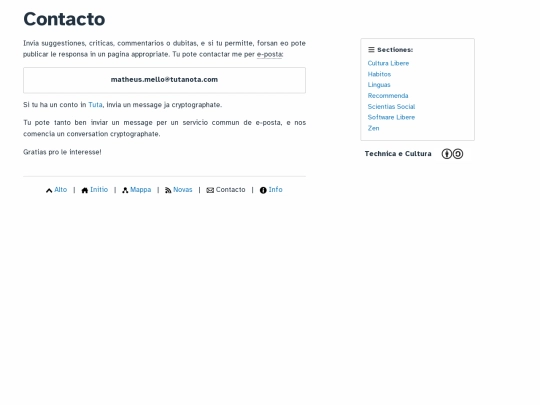 info/contacto screenshot