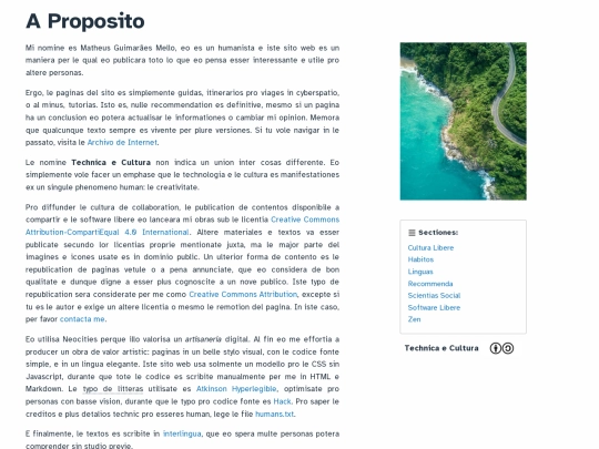 info/proposito screenshot