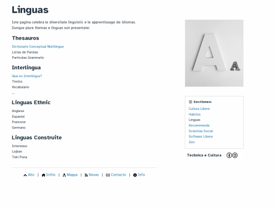 linguas/multilingual screenshot