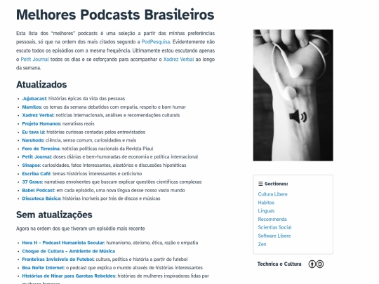 personal/podcasts screenshot