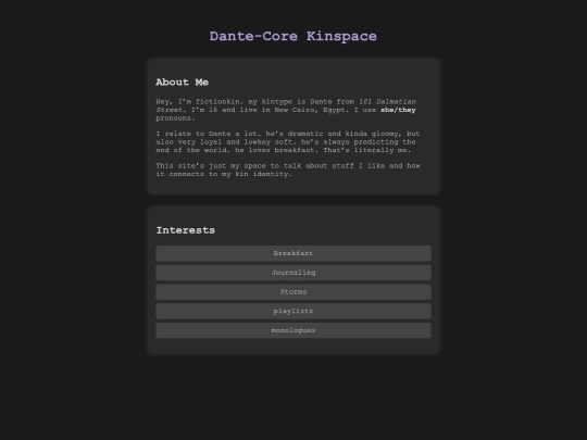 index screenshot