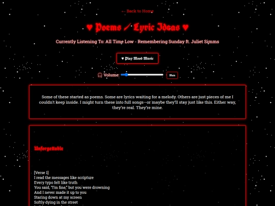 poems screenshot