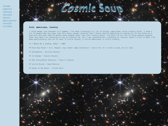 stuff/music screenshot