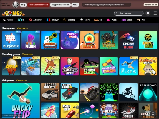 test screenshot