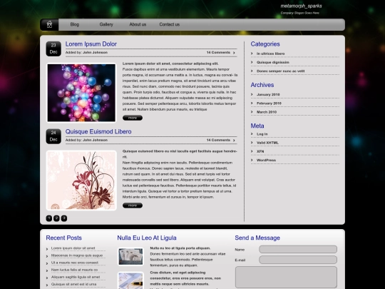 blog screenshot