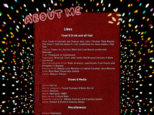 about/likes screenshot