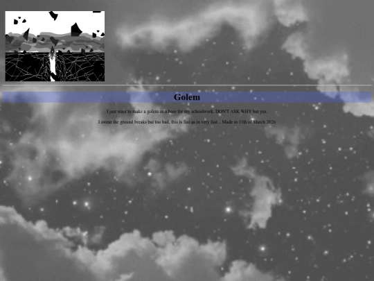 Golem screenshot