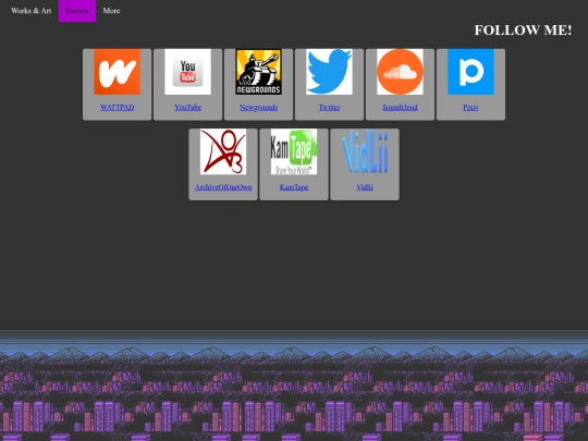Socials for Profile screenshot