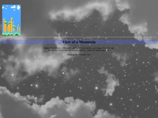 View of a Mountain screenshot