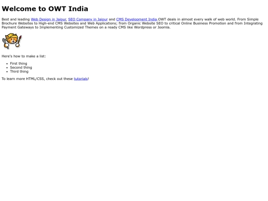 index screenshot