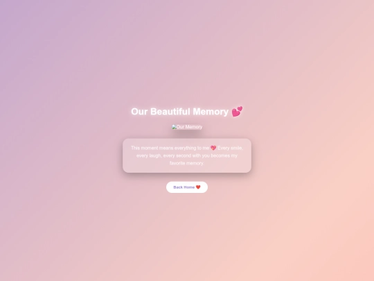memories screenshot