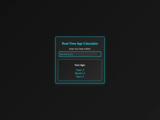 tools/age-calculatorindex screenshot