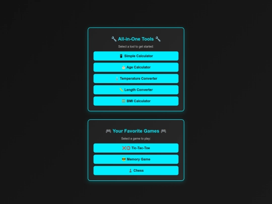 tools screenshot