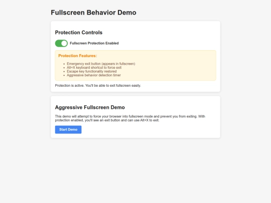 Fullscreenprotection screenshot