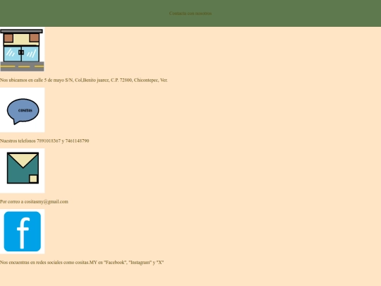 pagina 2/Contacto screenshot