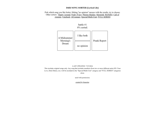 sorters/L4sorter screenshot