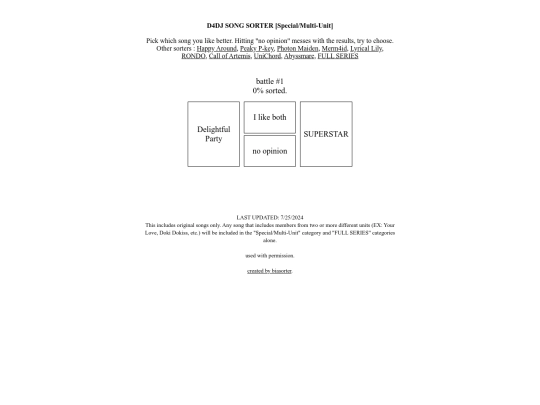 sorters/SPsorter screenshot