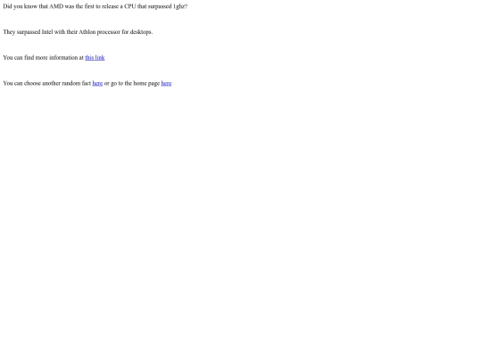 funfacts/amdfirst screenshot