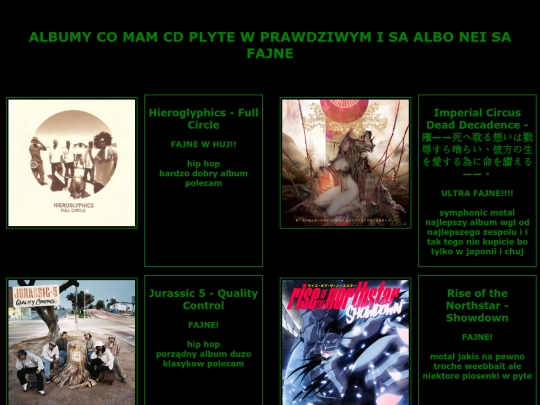 albumy screenshot