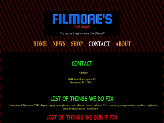 contact screenshot