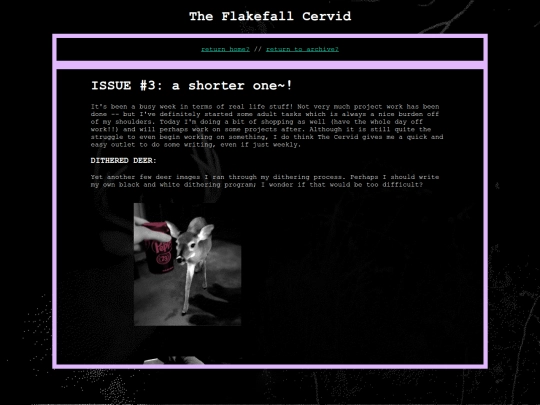 flakefallsite/cervidae/cervid3 screenshot