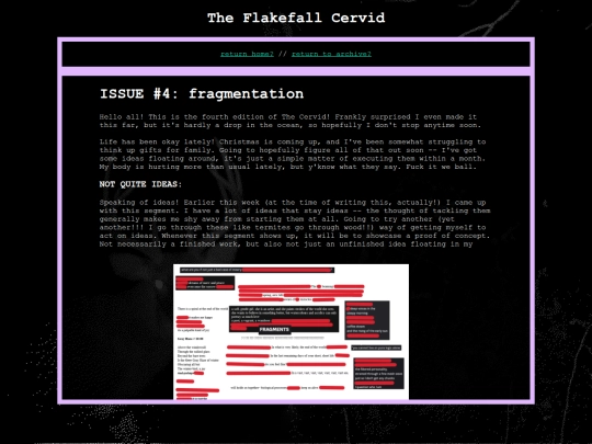 flakefallsite/cervidae/cervid4 screenshot