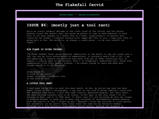 flakefallsite/cervidae/cervid6 screenshot