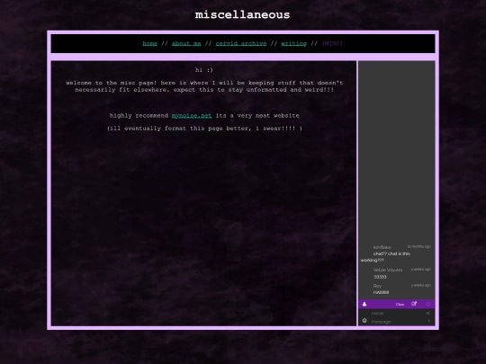 flakefallsite/misc screenshot