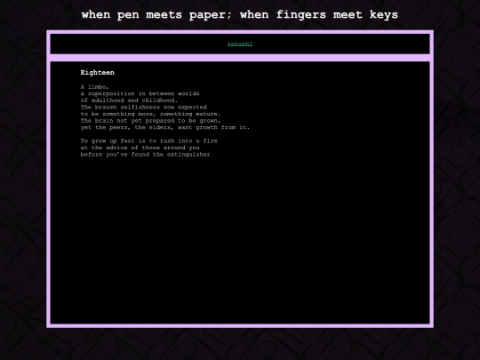 flakefallsite/poem_eighteen screenshot