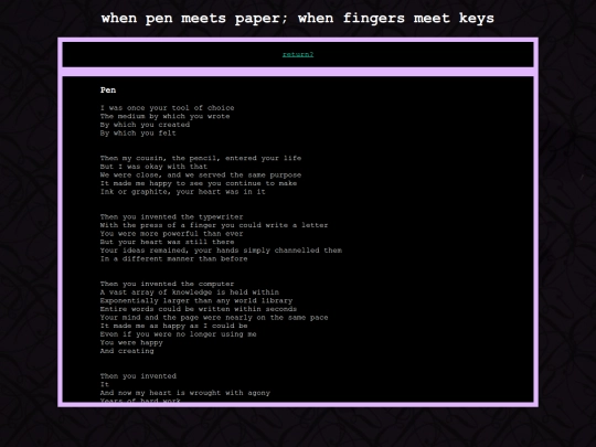 flakefallsite/poem_pen screenshot