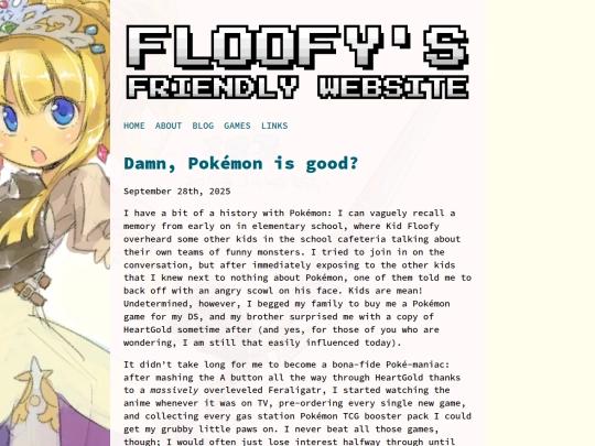 blog/posts/2025/09/28/damn-pokemon-is-good screenshot