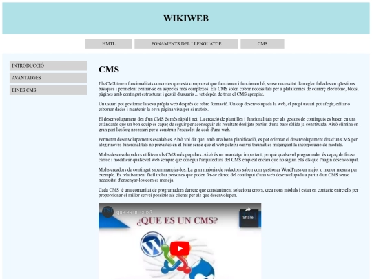 cms screenshot